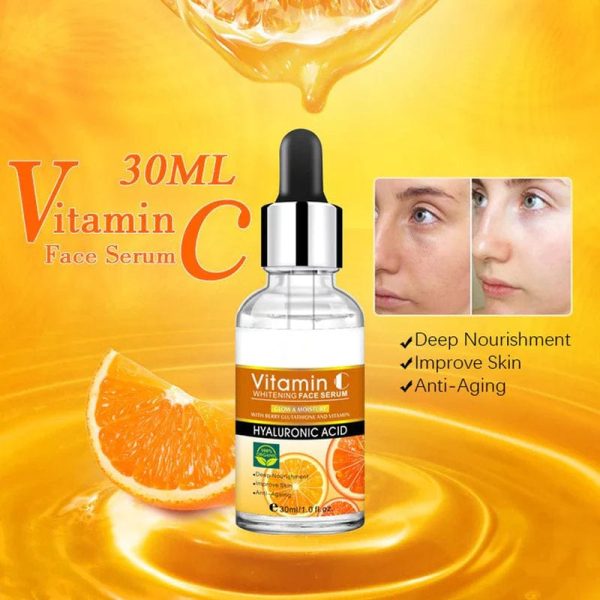 Disaar Vitamin C Hyaluronic Acid Whitening Anti Aging Face 30ml ₨542